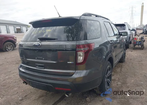 2015 Ford Explorer Sport from USA, damaged, VIN 1FM5K8GT9FGA92445